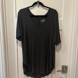 Torrid size 2, Super Soft tunic, Dark Gray! Like new!